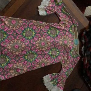 Printed size small dress